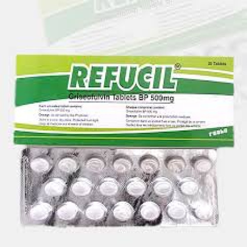 Refucil Tablets Griseofulvin BP 500mg